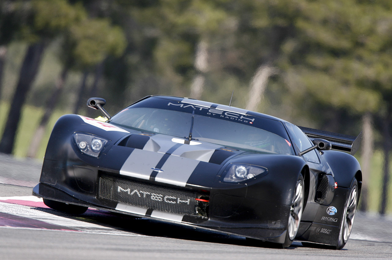 Illustration for article titled 2009 FIA GT Racers Trot Out For Spring Testing In France